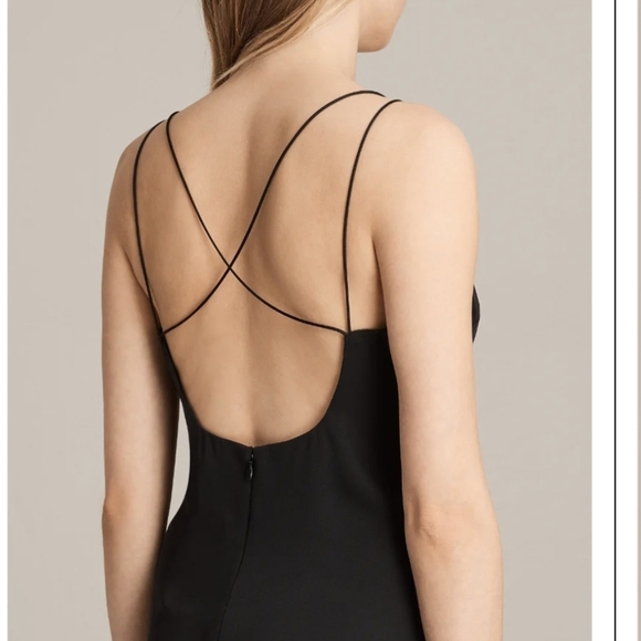 All saints cara dress mini lbd 4 - Picture 6 of 14